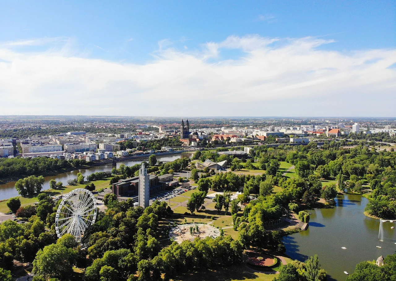 Ortsansicht von Magdeburg