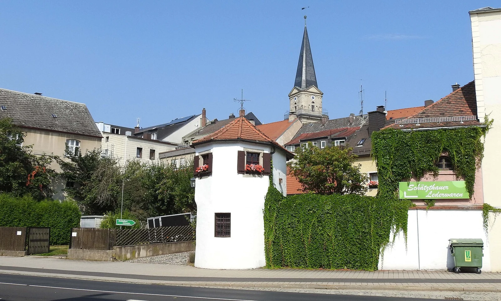Blick auf die Altstadt von Marktredwitz