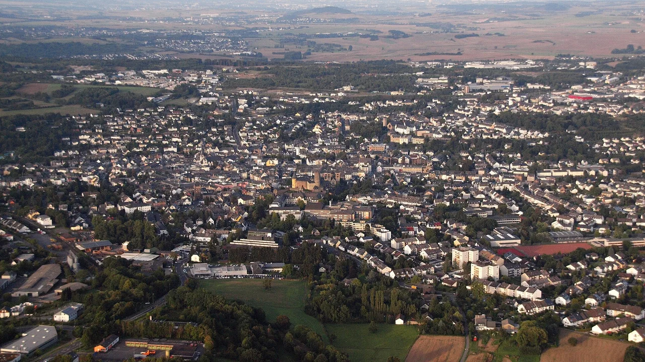 Ortsansicht von Mayen