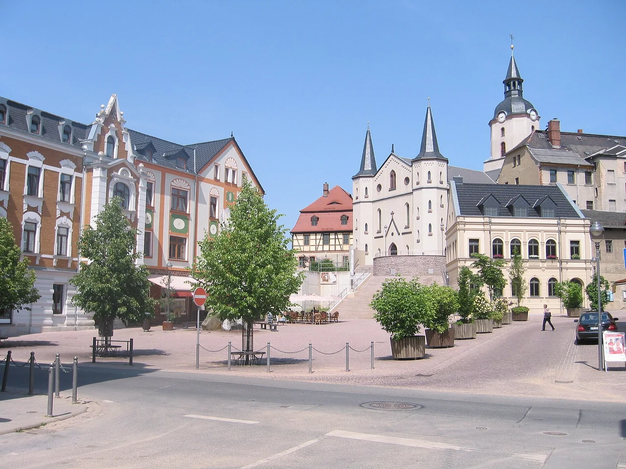 Ortsansicht von Meerane