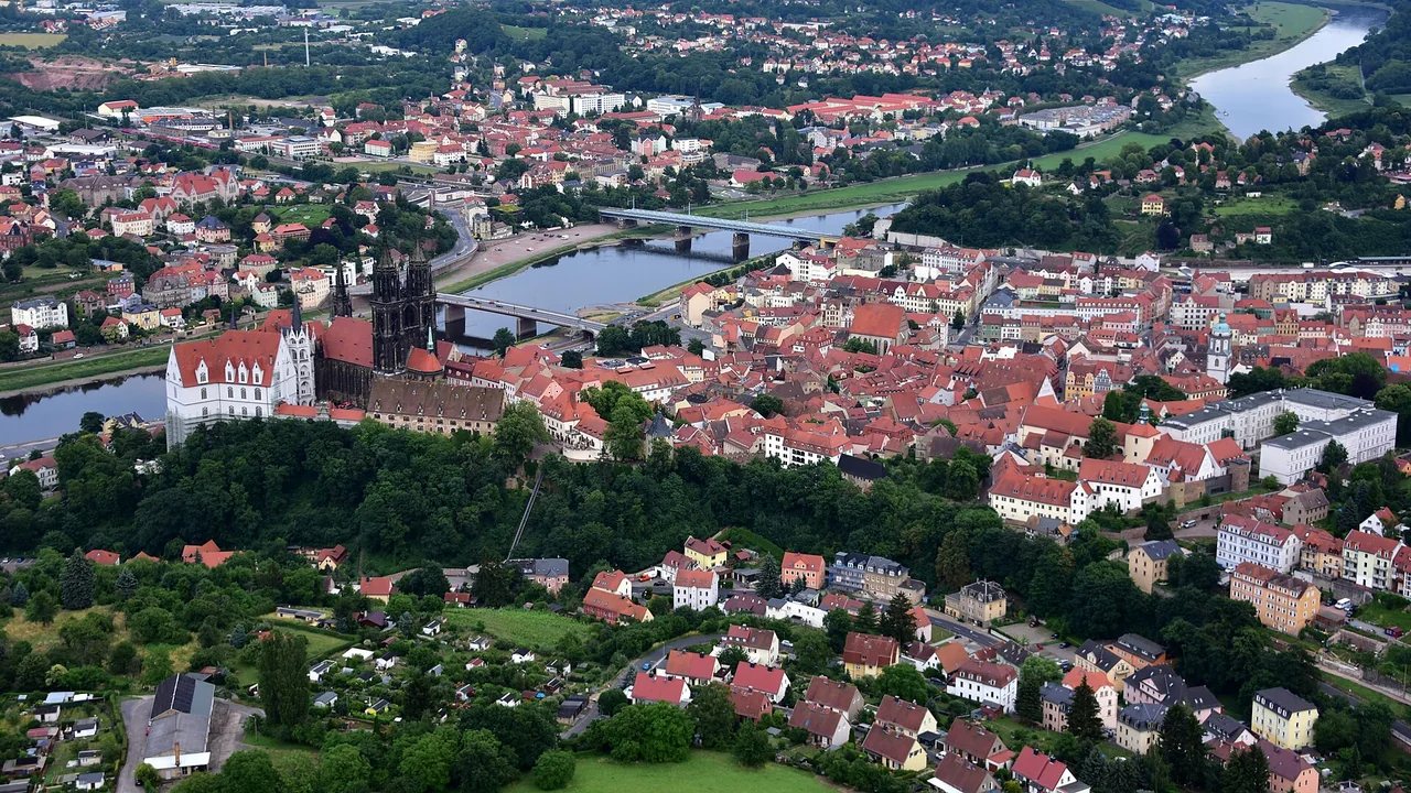 Ortsansicht von Meissen
