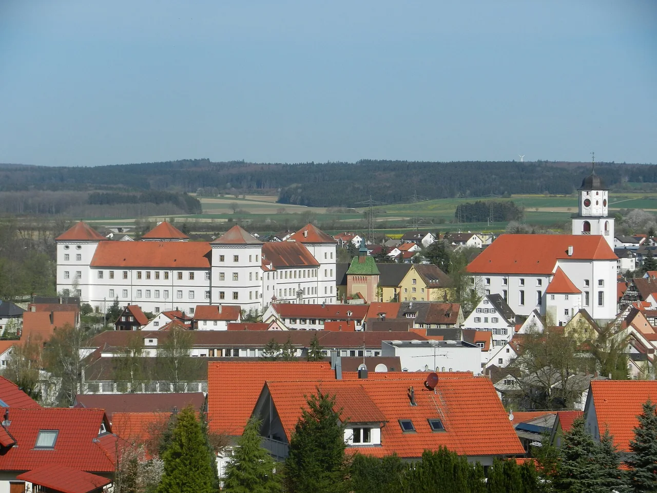 Ortsansicht von Meßkirch