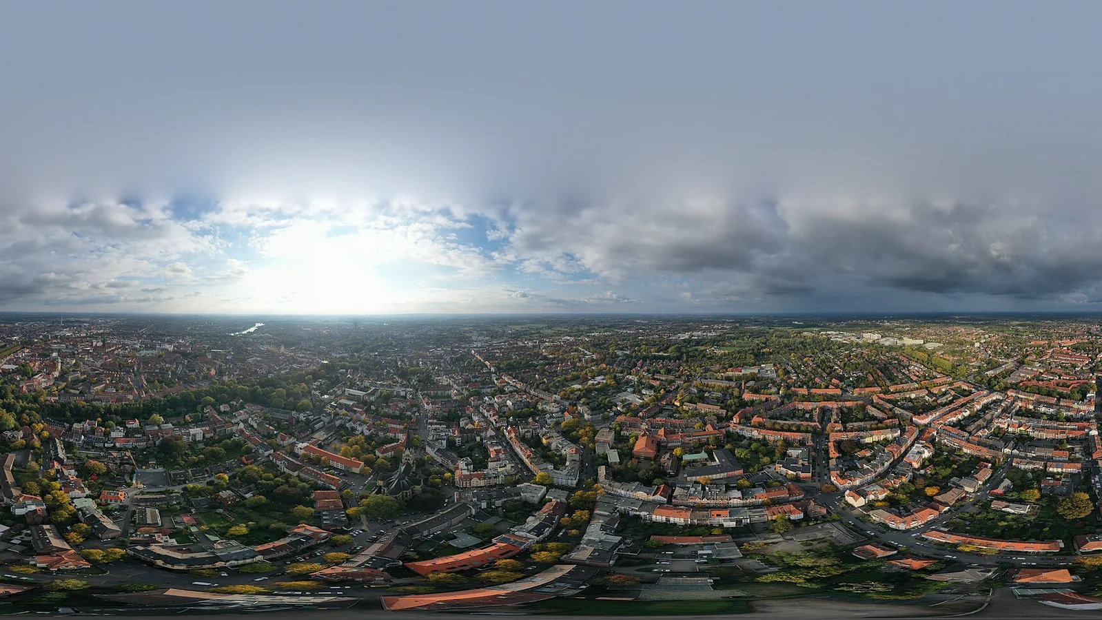 Stadtansicht von Münster