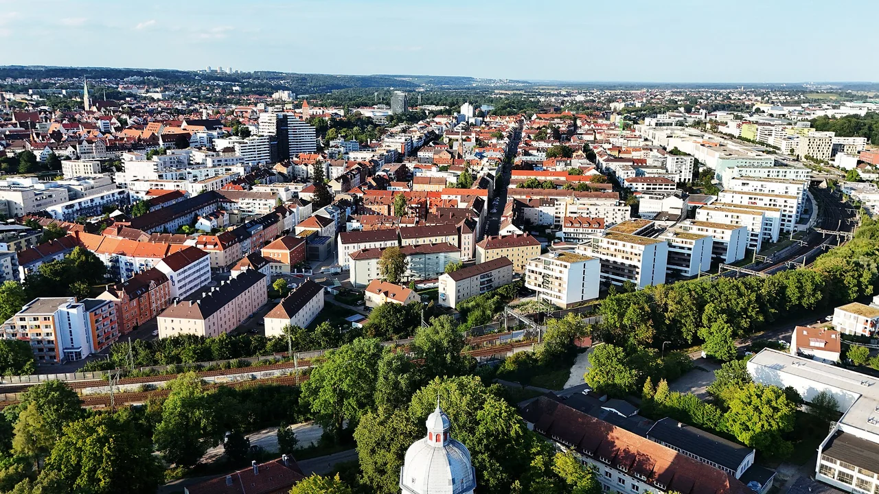 Ortsansicht von Neu-Ulm