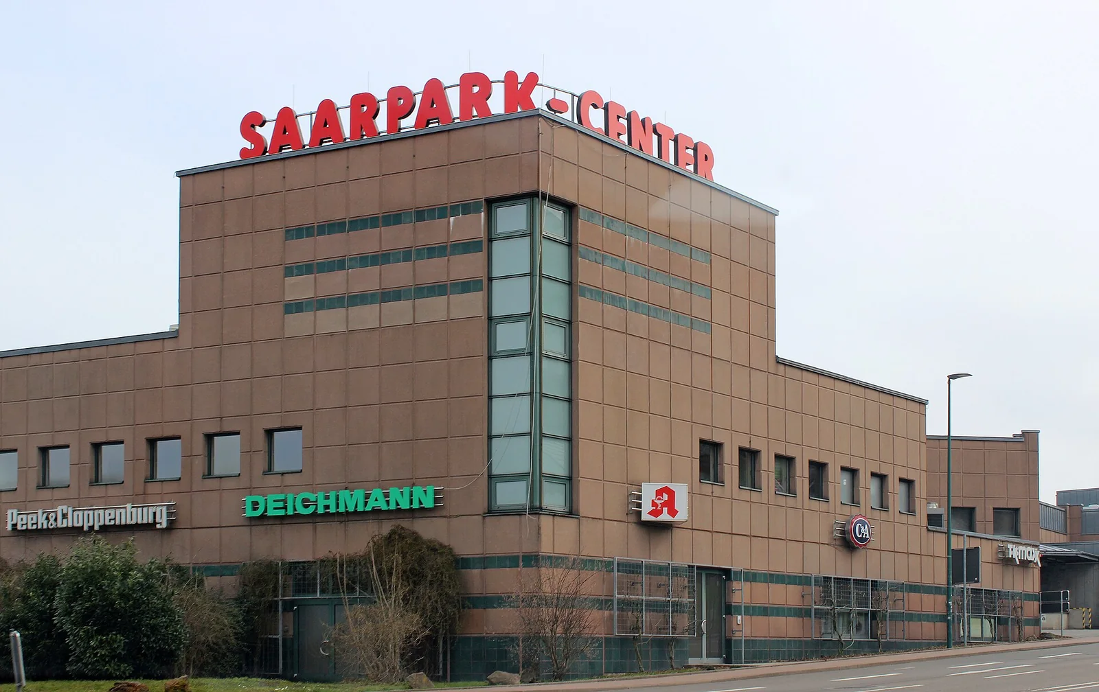 Innenstadt von Neunkirchen im Saarland am Saarpark-Center