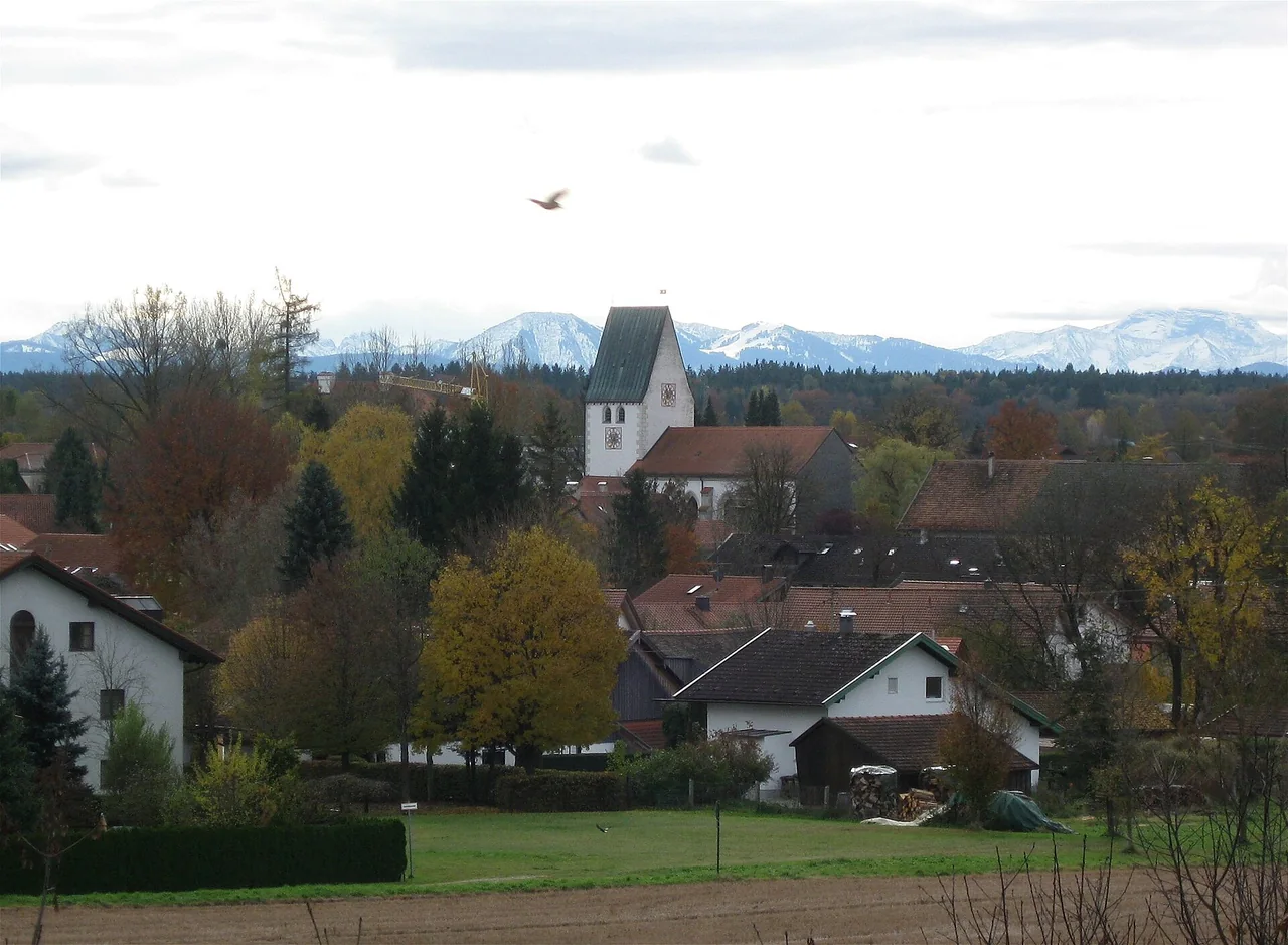 Ortsansicht von Oberhaching