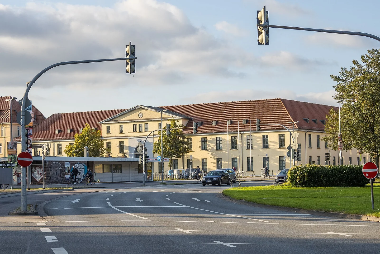 Pferdemarkt und Neues Rathaus in Oldenburg