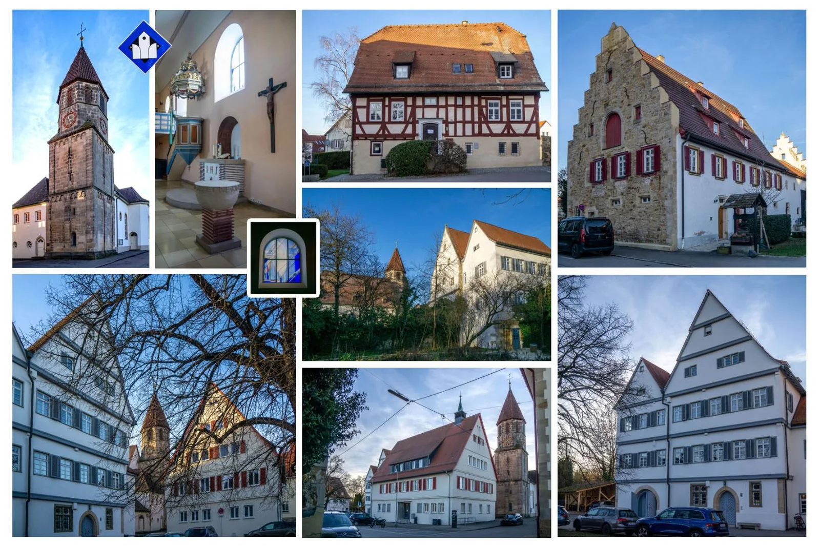 Historischer Klosterhof in Nellingen, Ostfildern