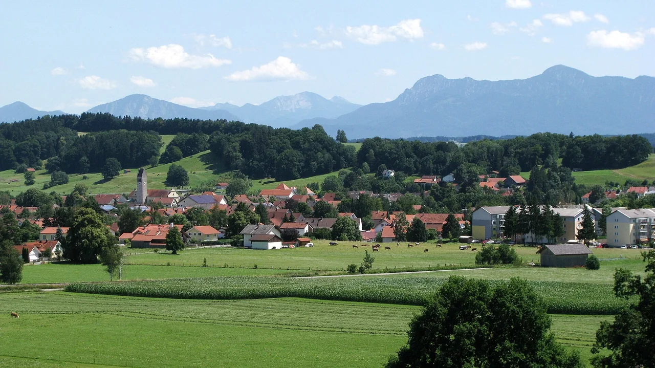 Ortsansicht von Peißenberg