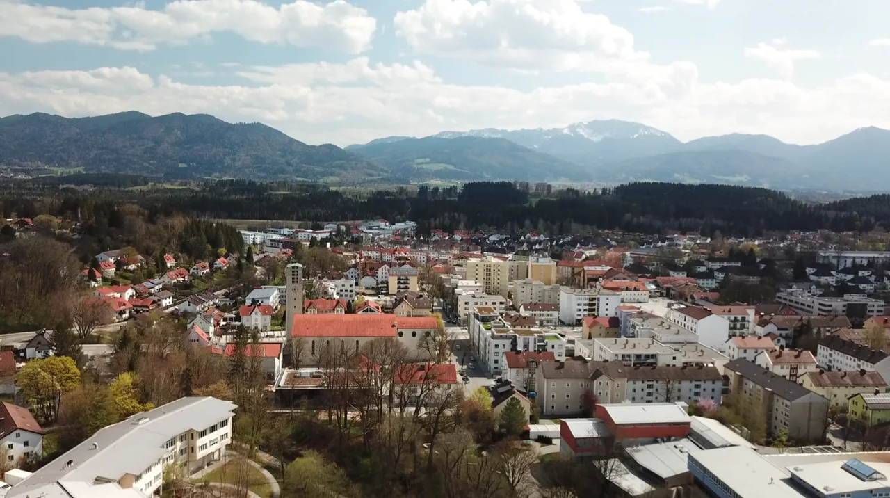 Ortsansicht von Penzberg