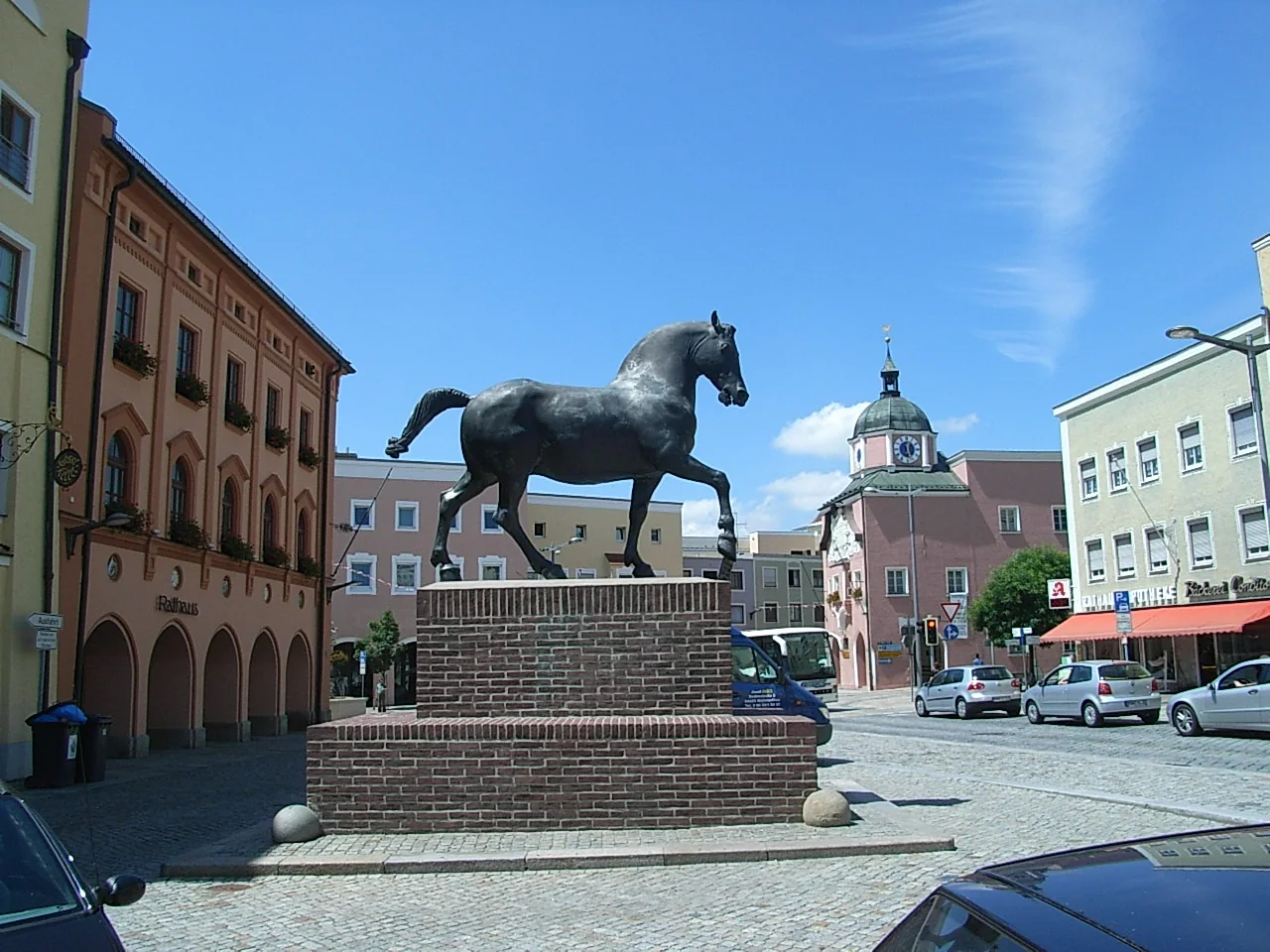 Ortsansicht von Pfarrkirchen