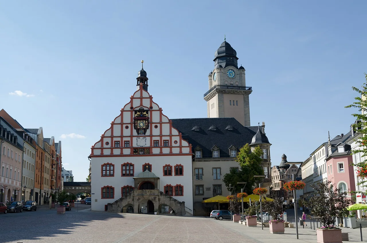 Ortsansicht von Plauen