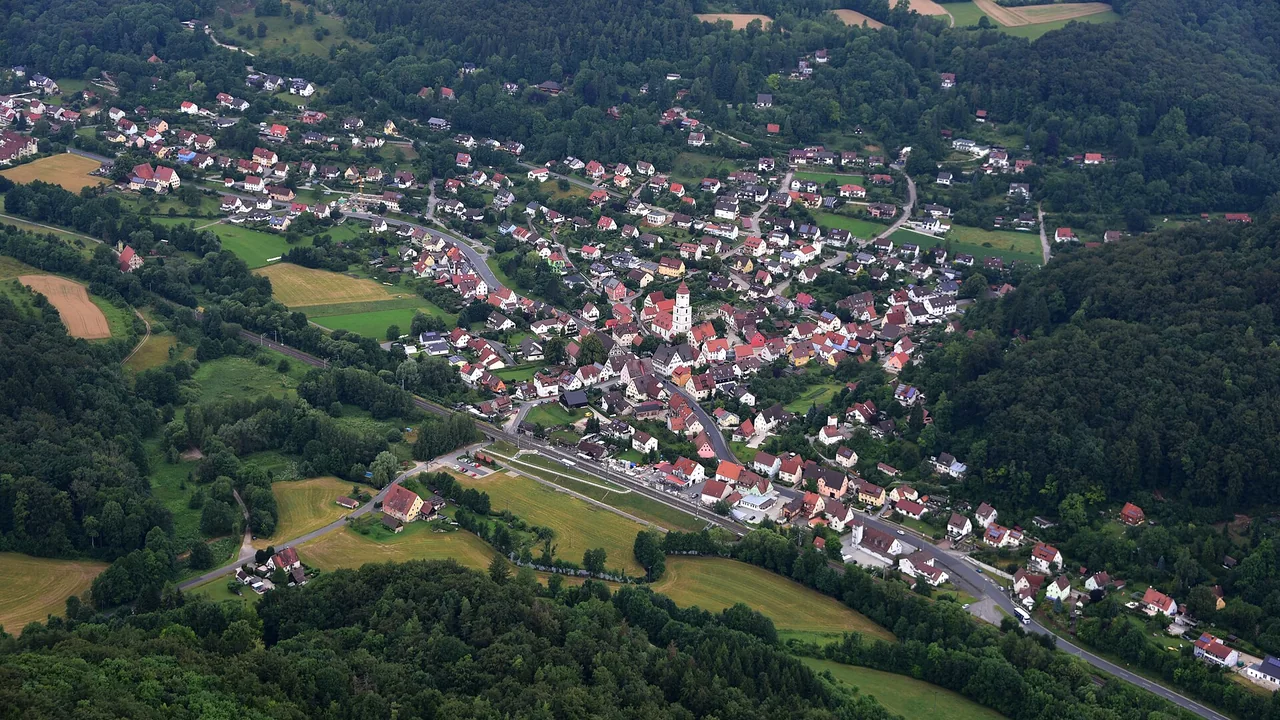 Ortsansicht von Pommelsbrunn
