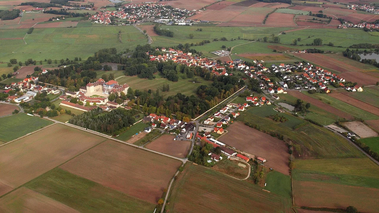 Ortsansicht von Pommersfelden