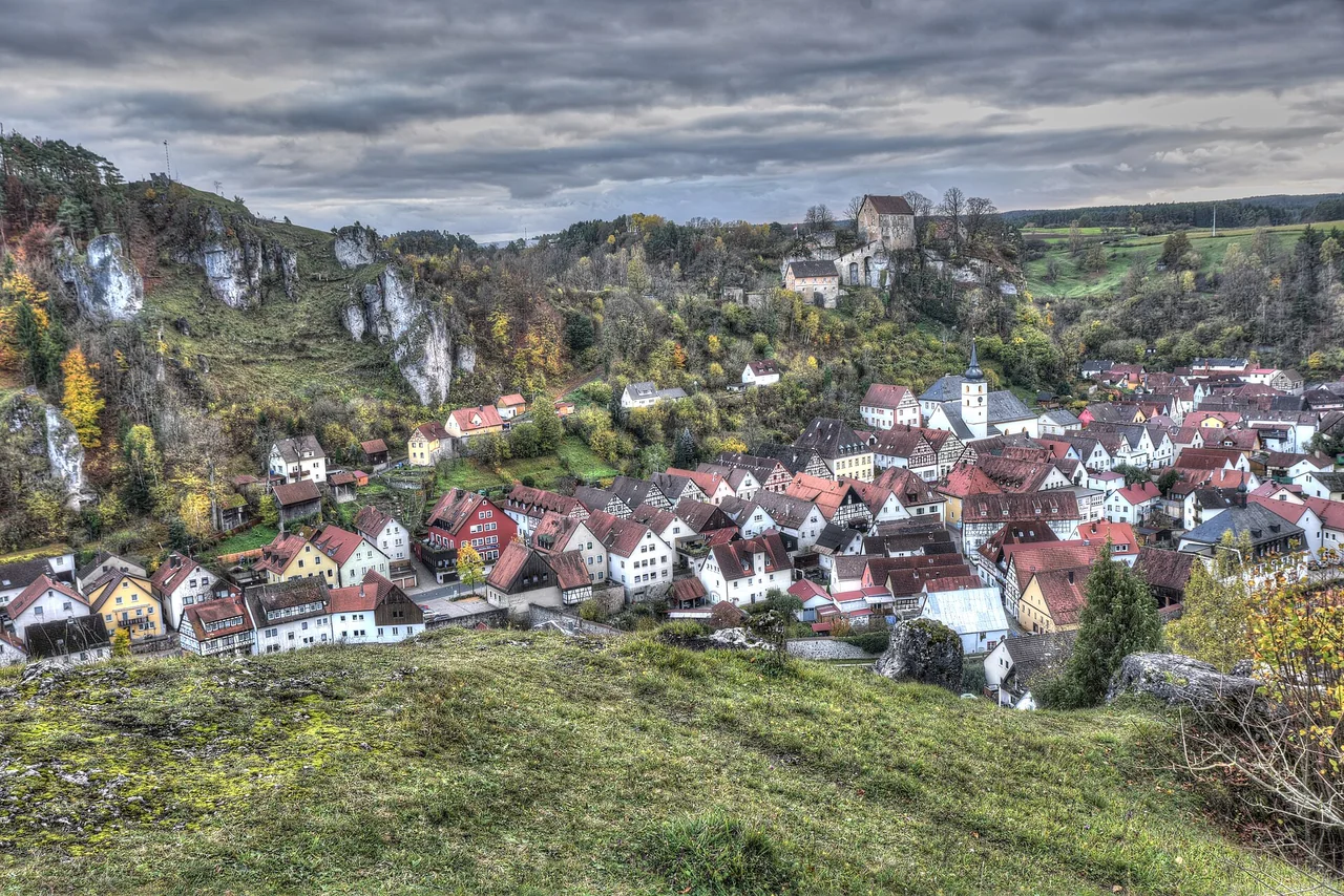 Ortsansicht von Pottenstein