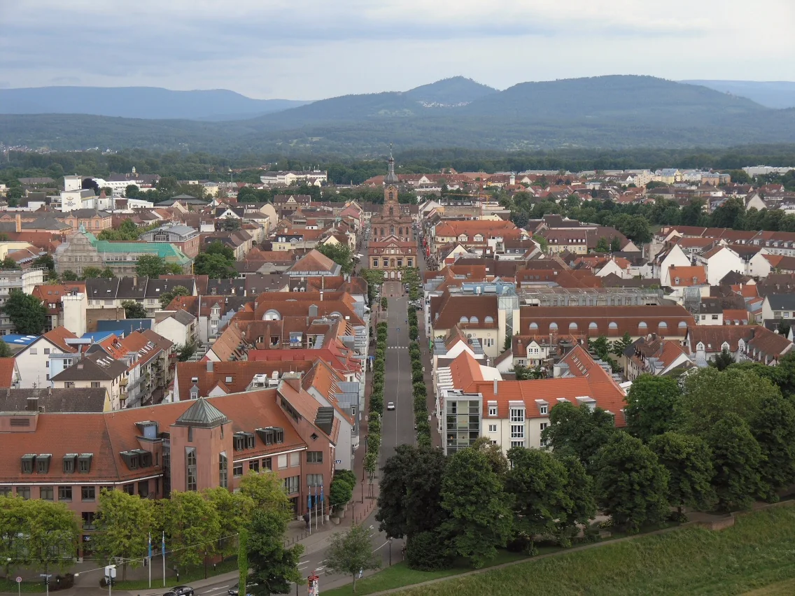 Ortsansicht von Rastatt