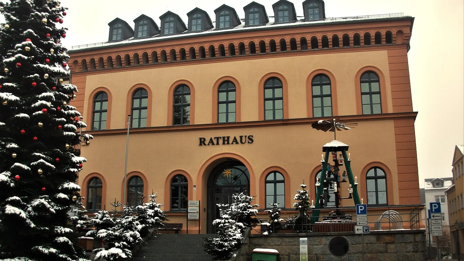 Stadtansicht von Reichenbach im Vogtland