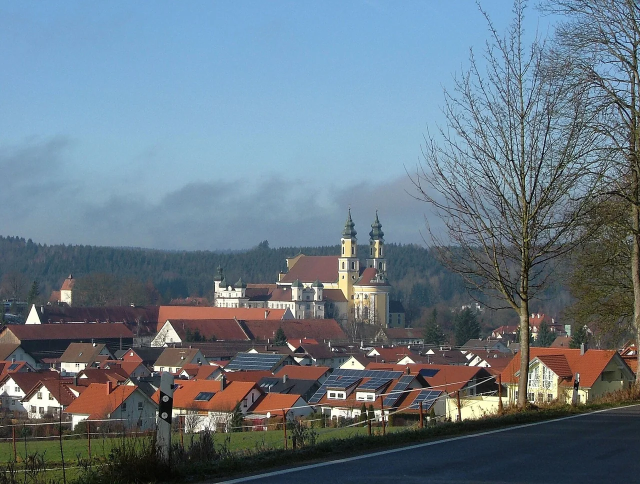 Ortsansicht von Rot an der Rot