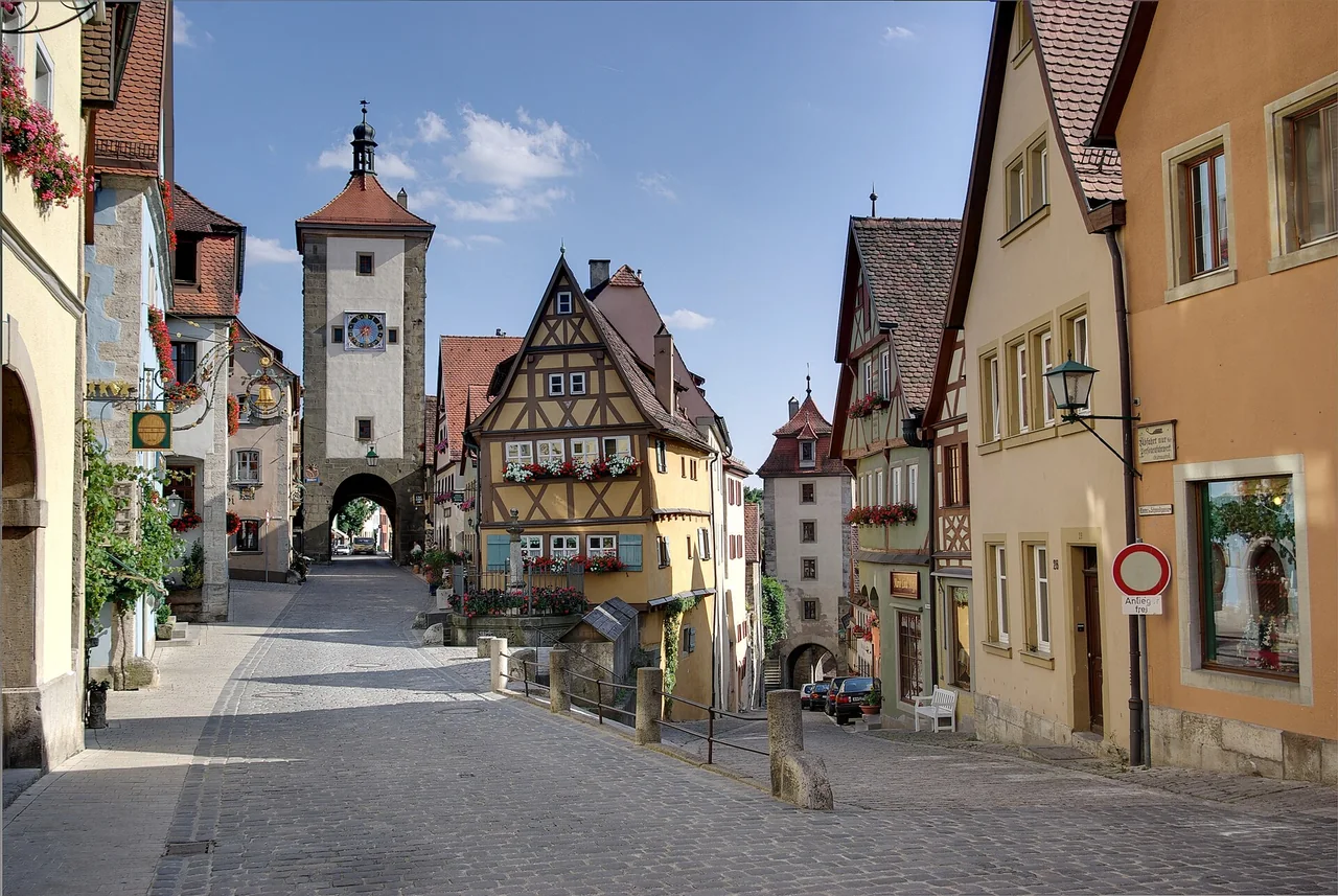 Ortsansicht von Rothenburg ob der Tauber