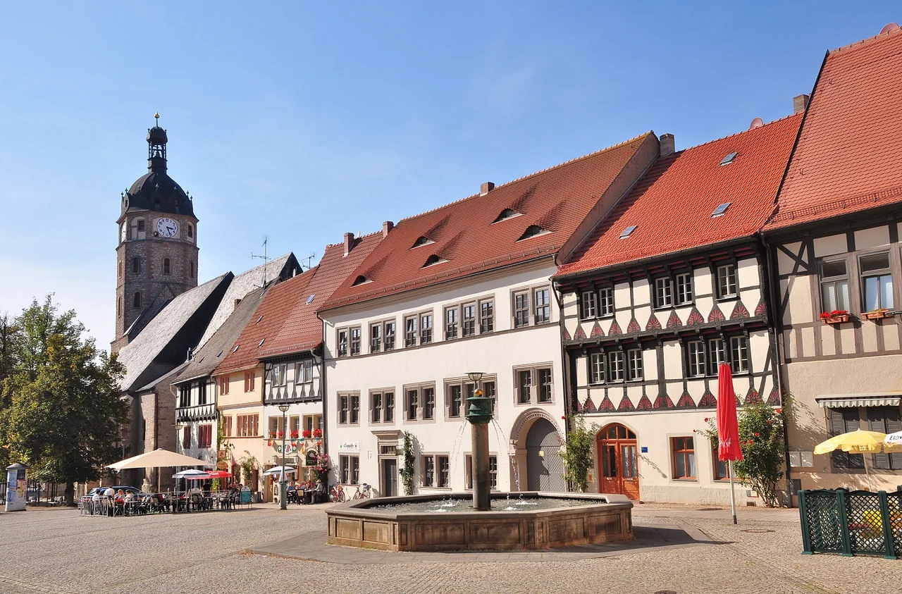 Ortsansicht von Sangerhausen