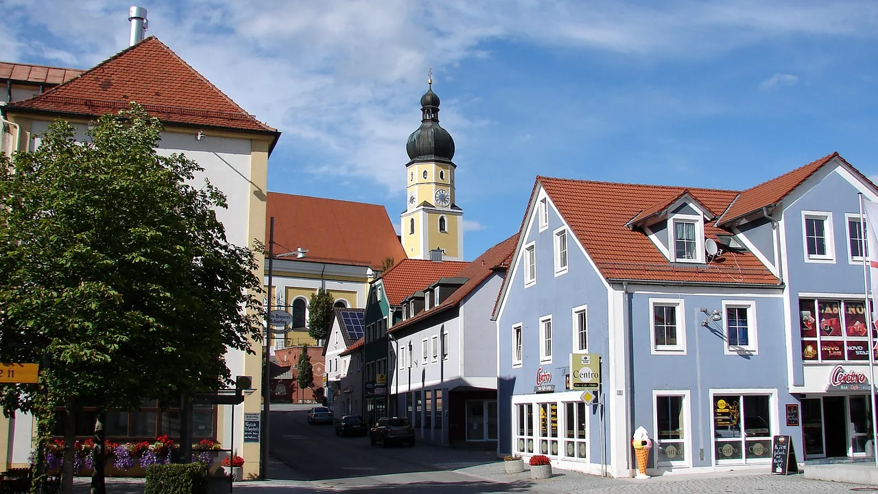 Ortsansicht von Schierling