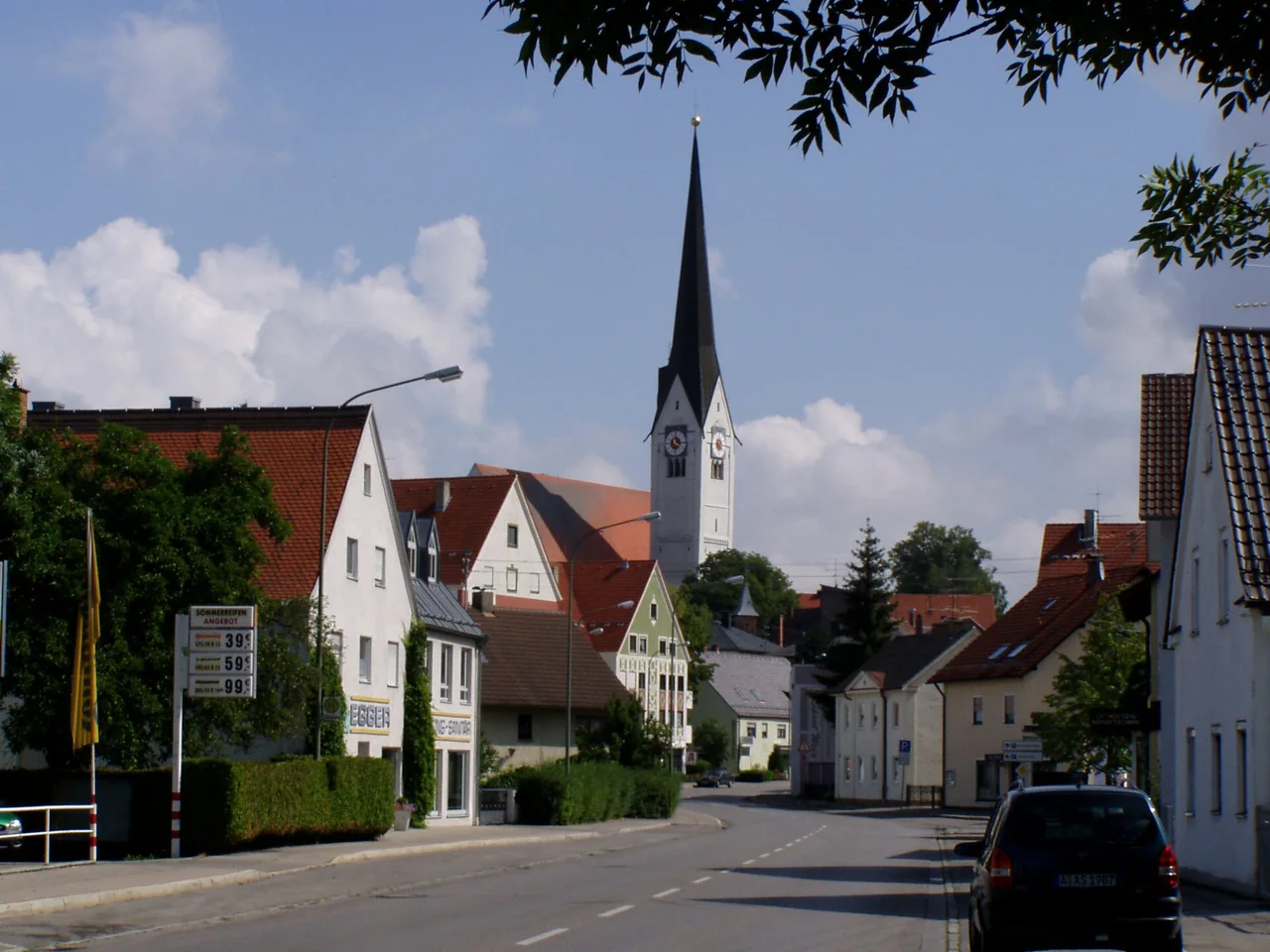 Ortsansicht von Schwabmünchen
