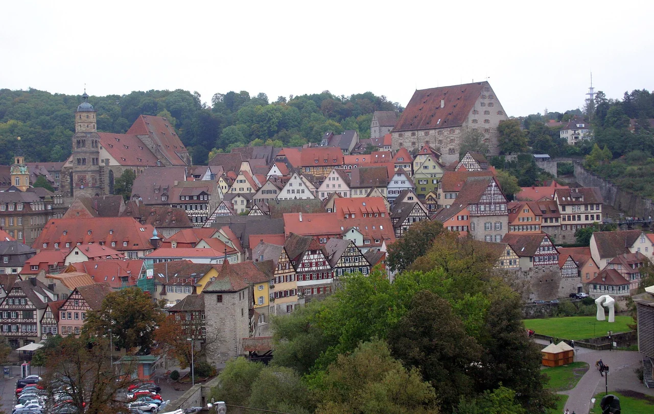 Ortsansicht von Schwaebisch Hall