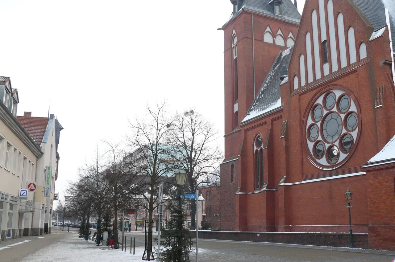 Ortsansicht von Schwedt/Oder