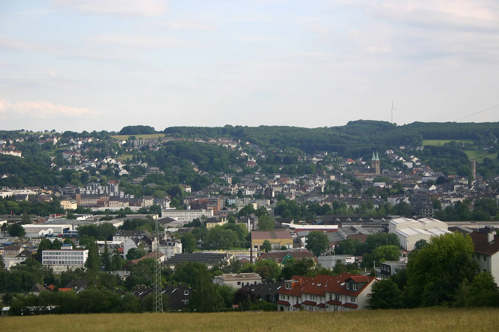 Stadtansicht von Schwelm
