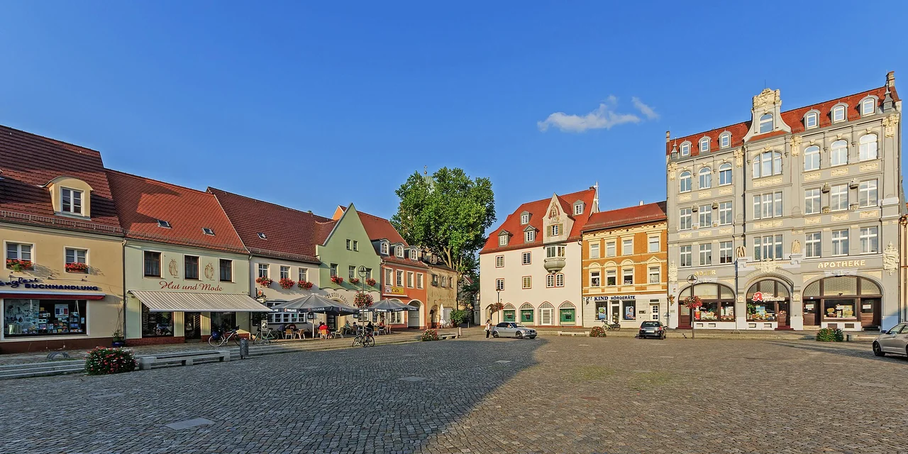 Ortsansicht von Senftenberg/Zły Komorow