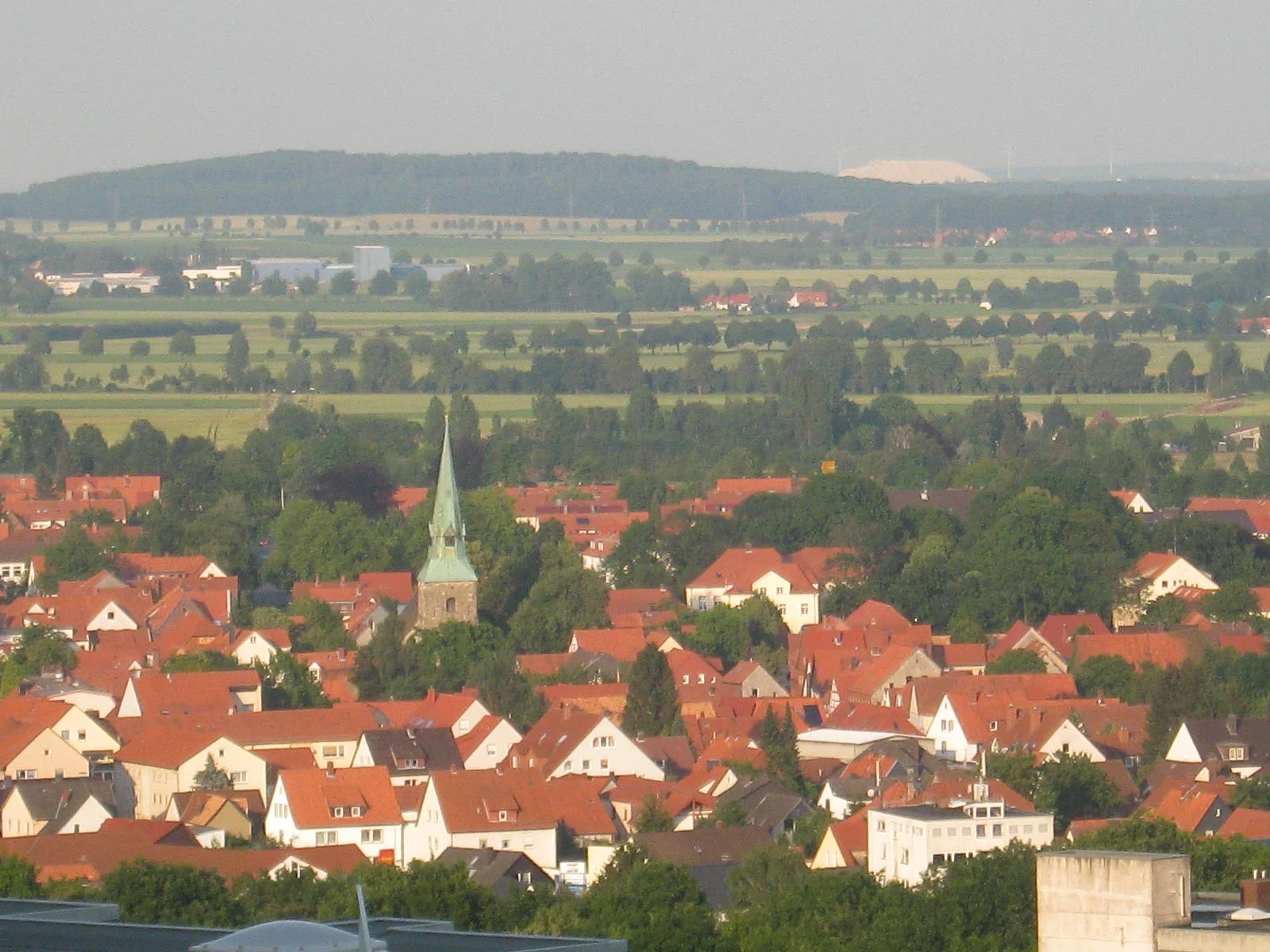 Stadtansicht von Springe vom Ebersberg