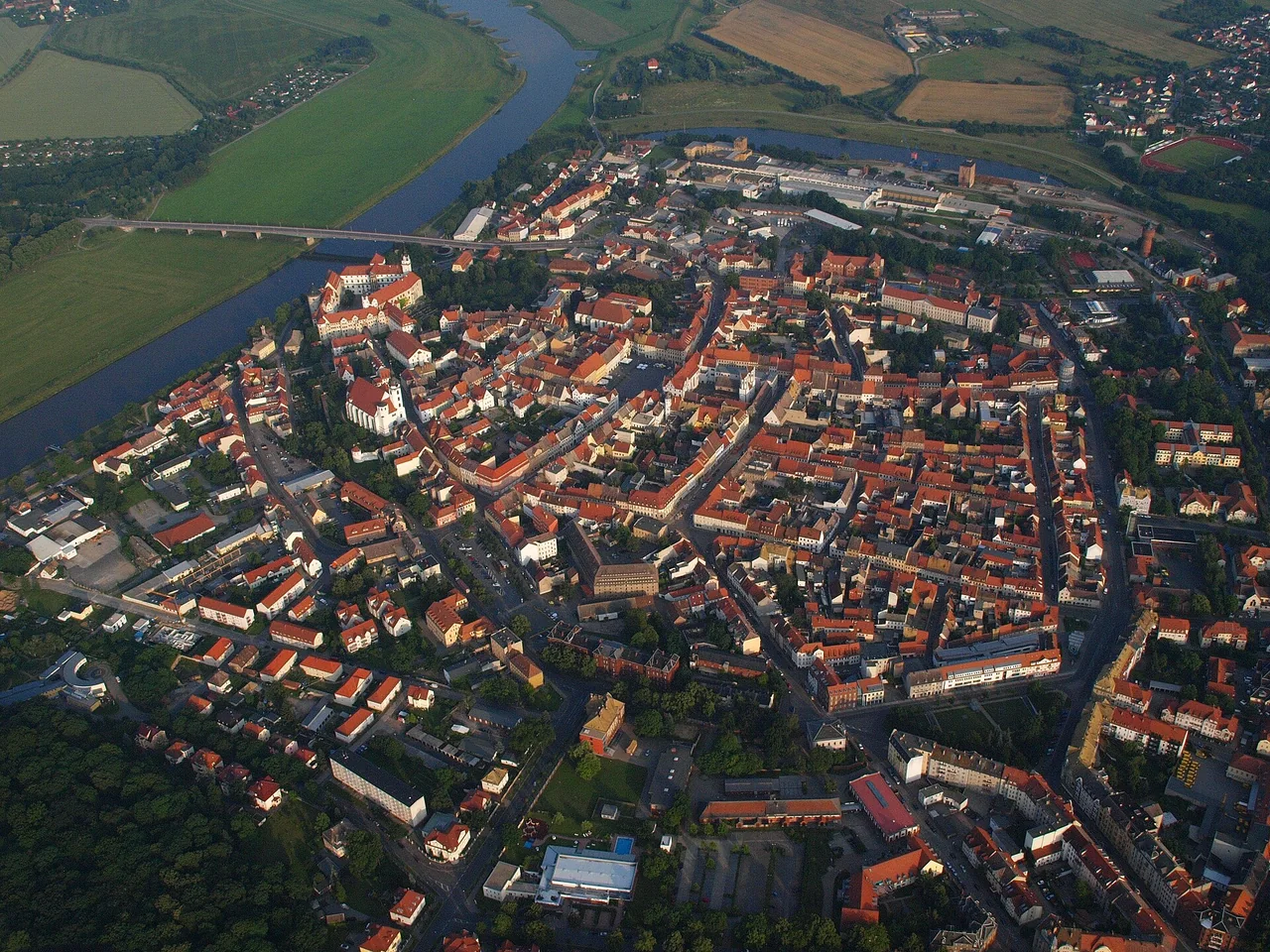 Ortsansicht von Torgau