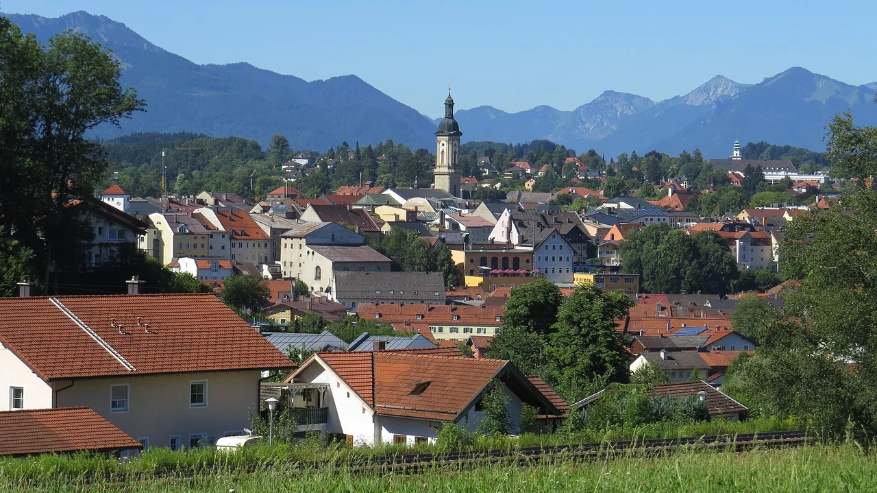 Ortsansicht von Traunstein