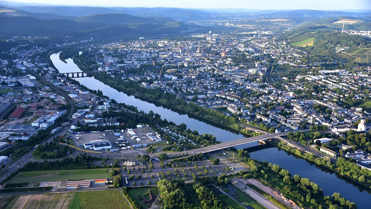 Ortsansicht von Trier