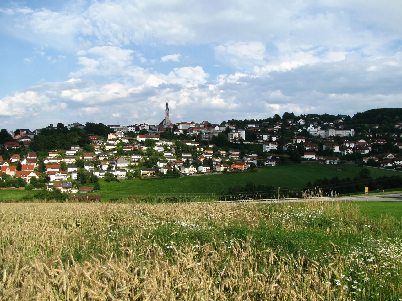 Ortsansicht von Waldkirchen