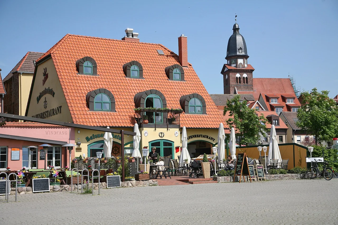Ortsansicht von Waren (Mueritz)