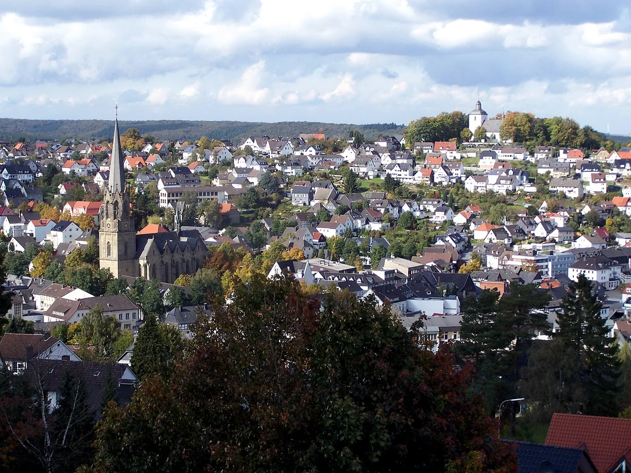 Ortsansicht von Warstein