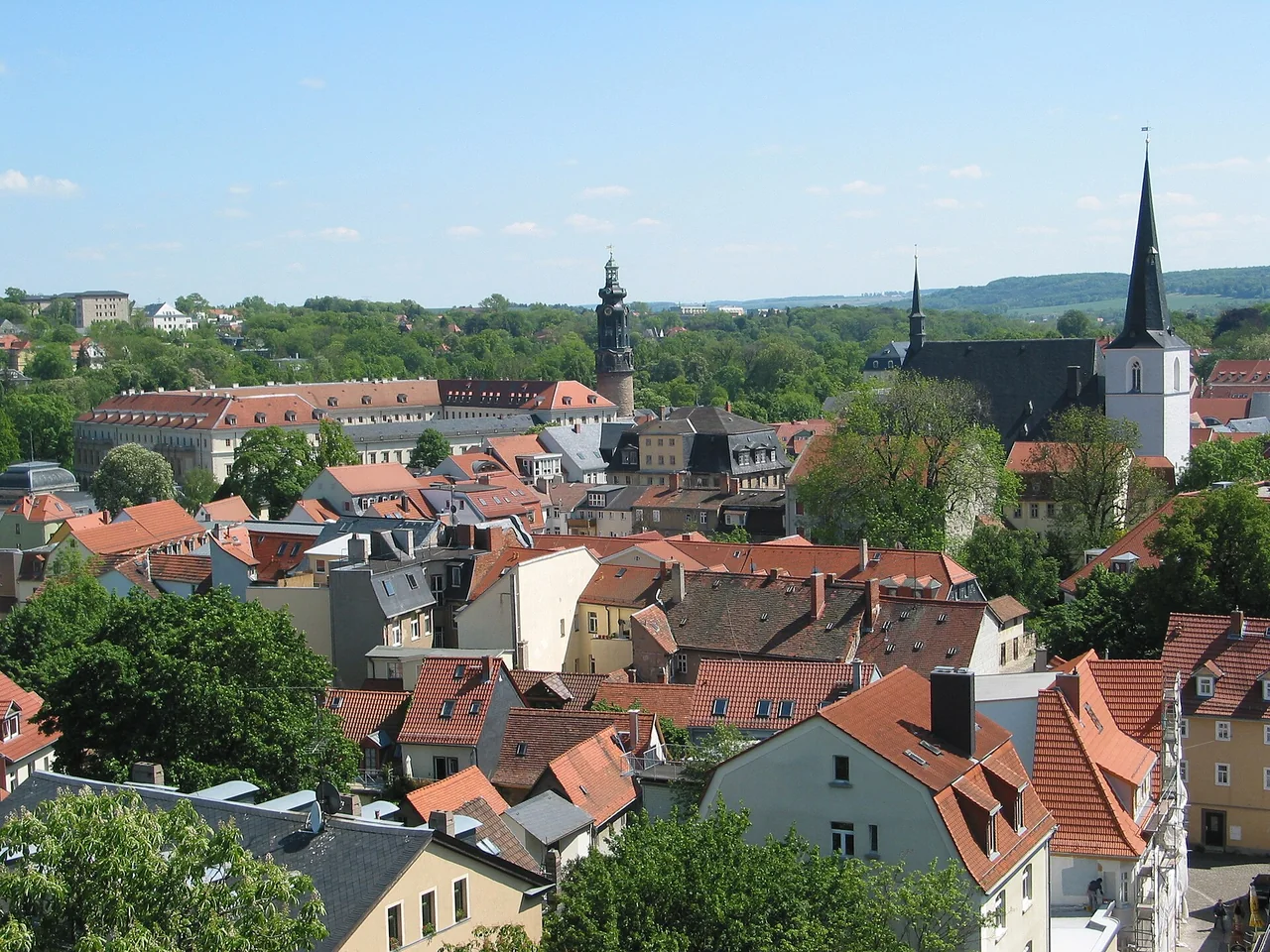 Ortsansicht von Weimar