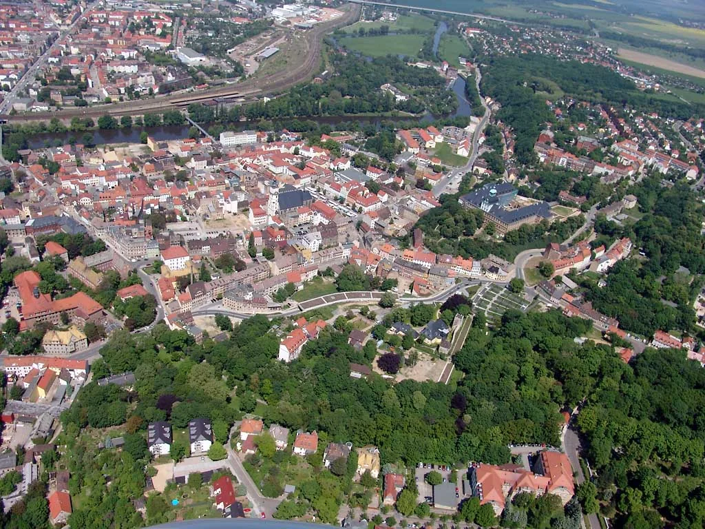Ortsansicht von Weissenfels