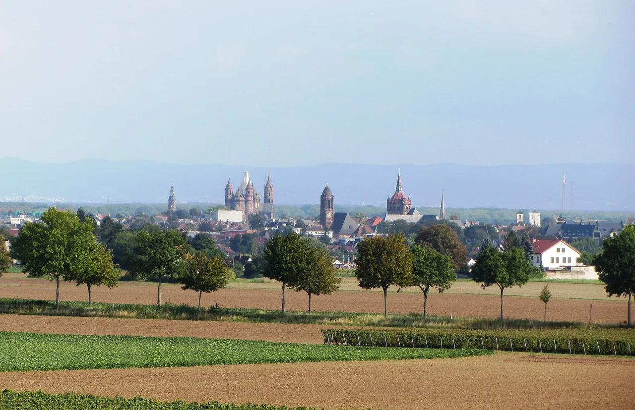 Ortsansicht von Worms