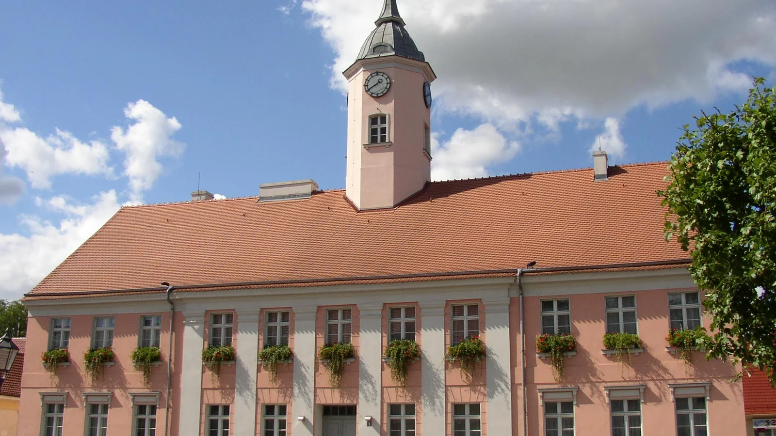 Rathaus und Stadtansicht von Zehdenick